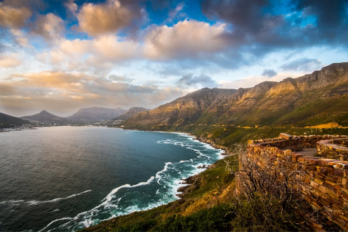 View of the ocean and 12 Apostles from Chapmans Peak drive 