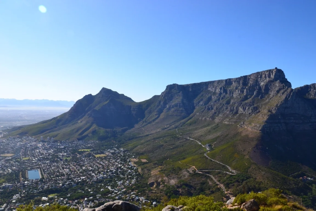 Panoramic view of Cape Town 