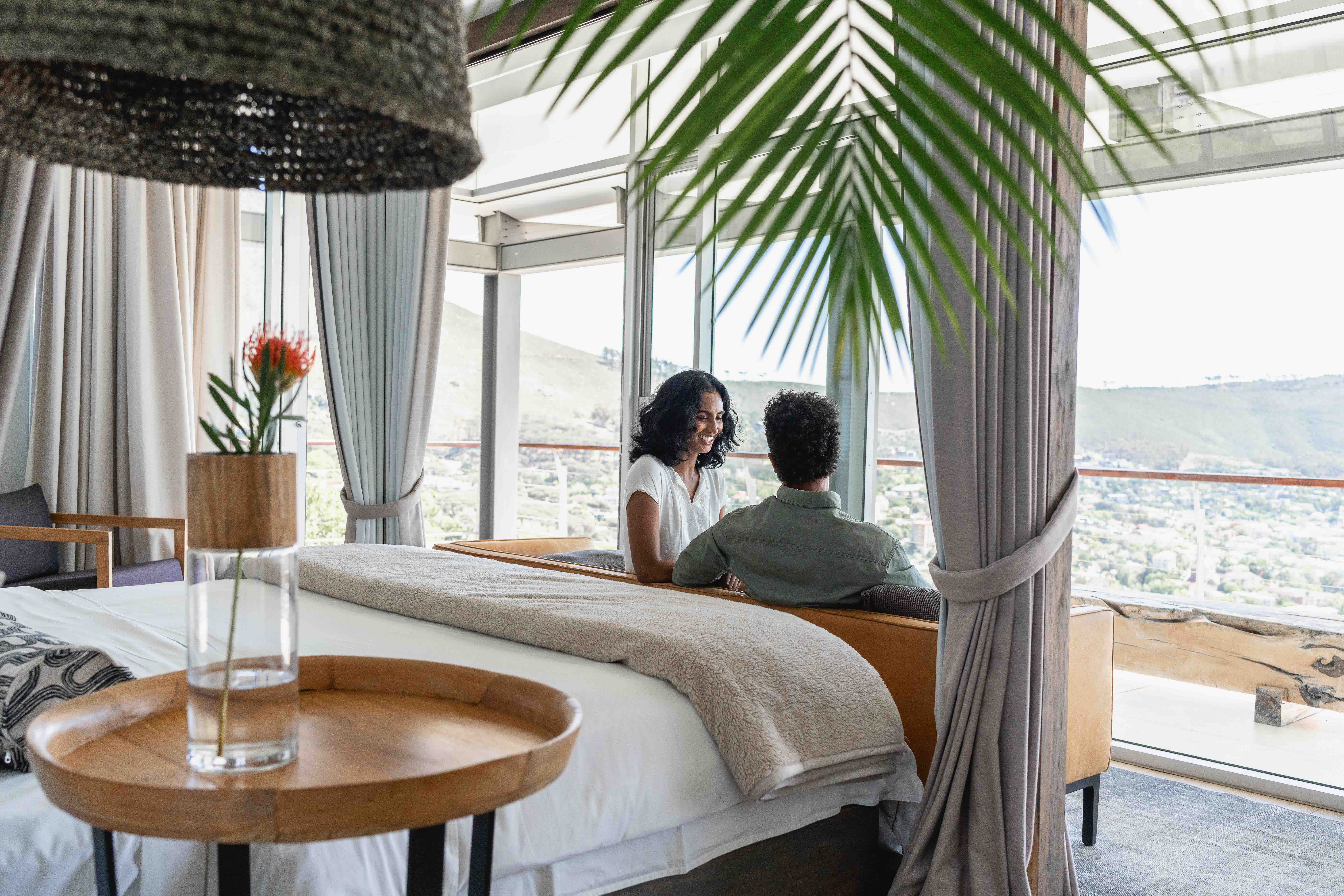 Couple in Lion's Head Suite