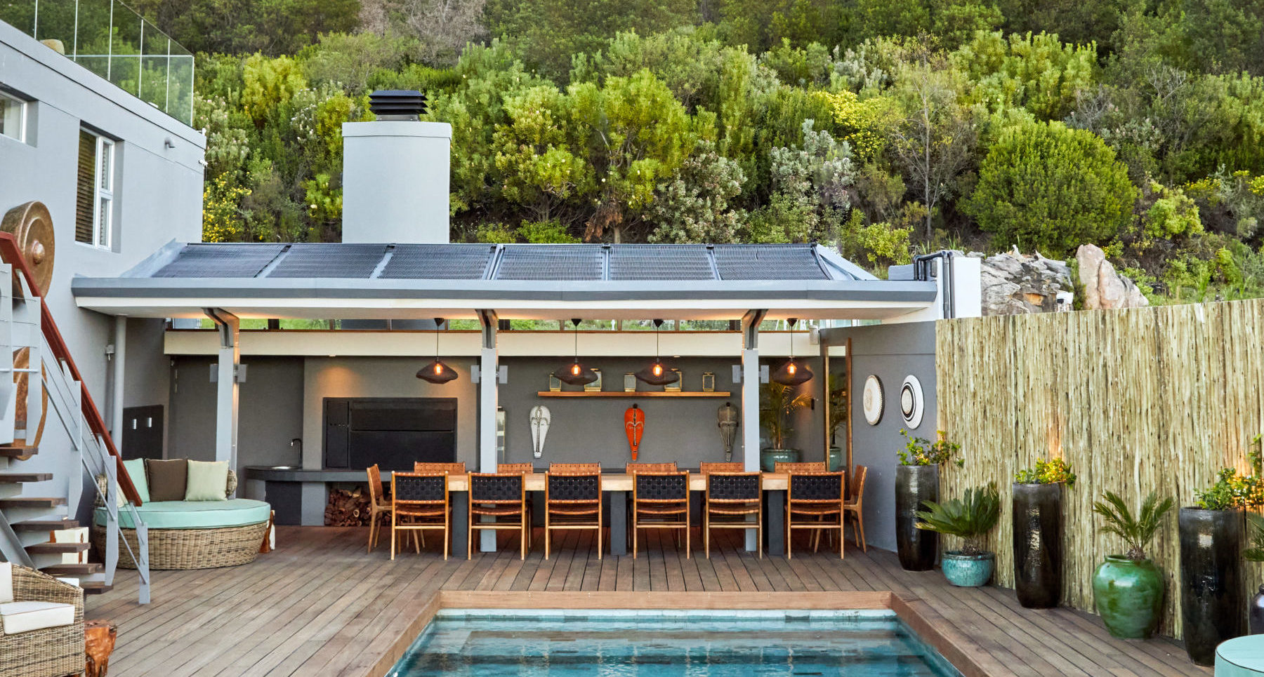 Pool Area Atzaró Cape Town