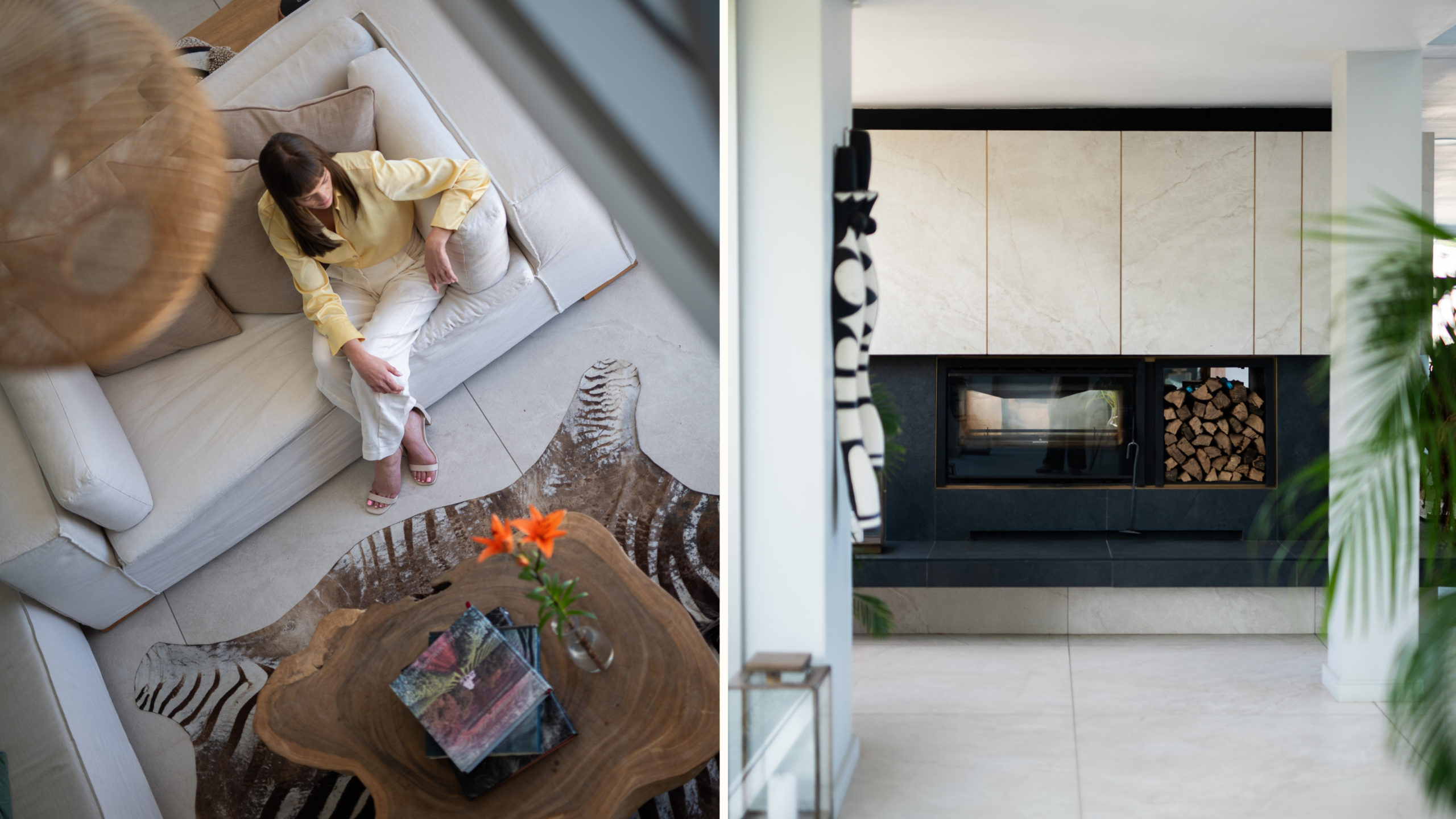 Guest relaxing at the Atzaro Cape Town luxury boutique hotel